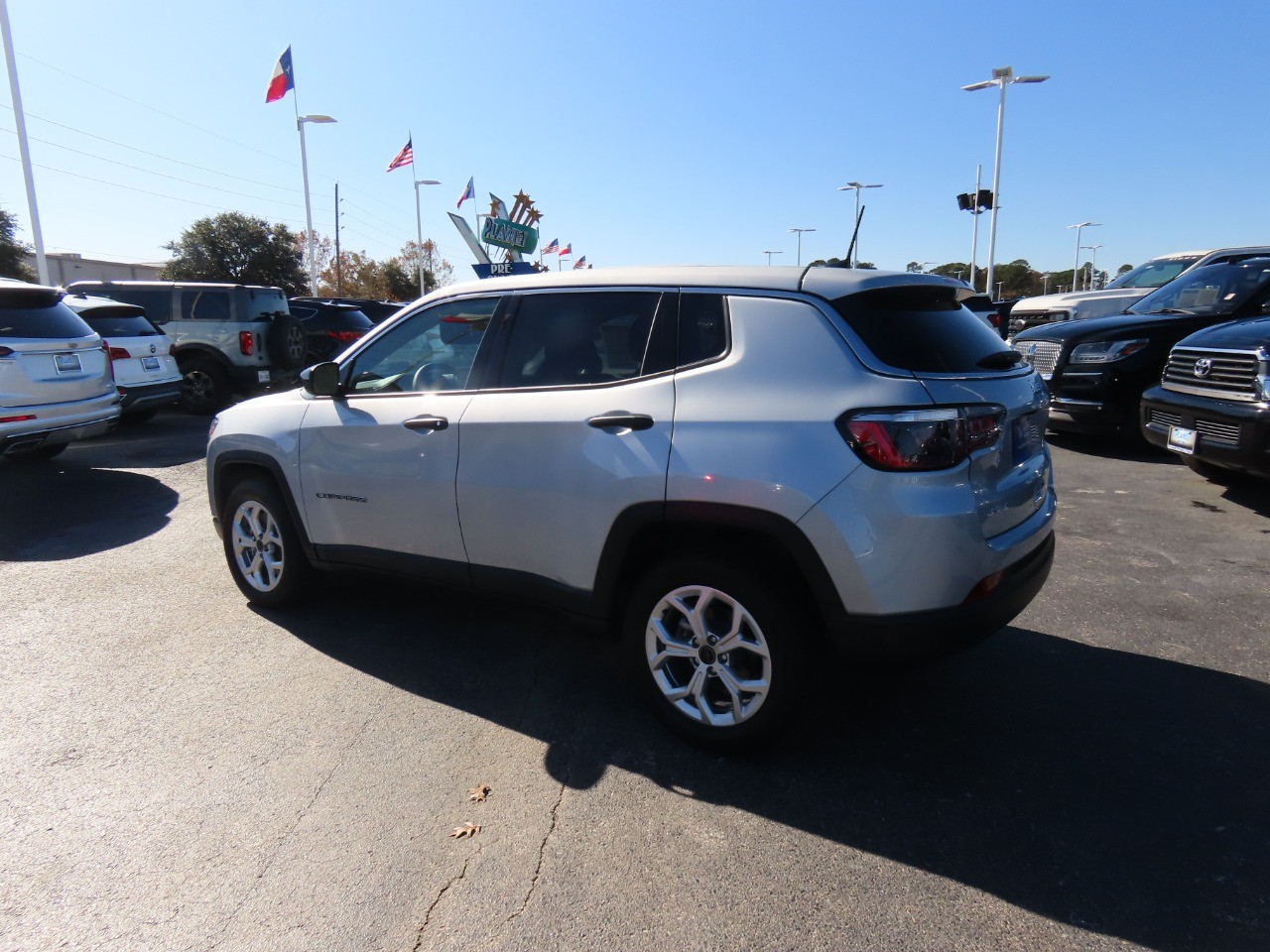 used 2025 Jeep Compass car, priced at $23,999