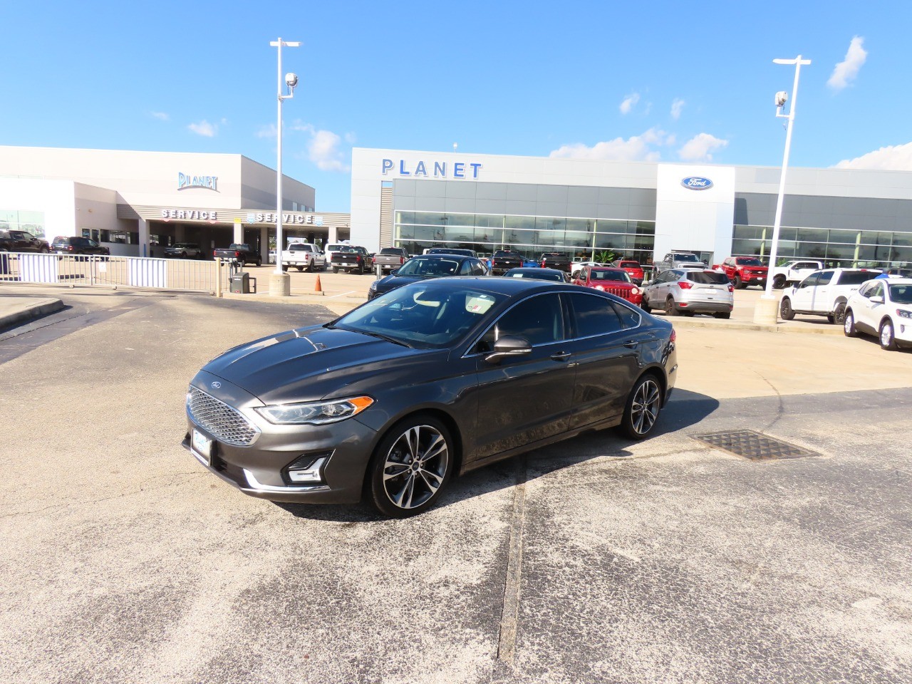 used 2019 Ford Fusion car, priced at $17,999