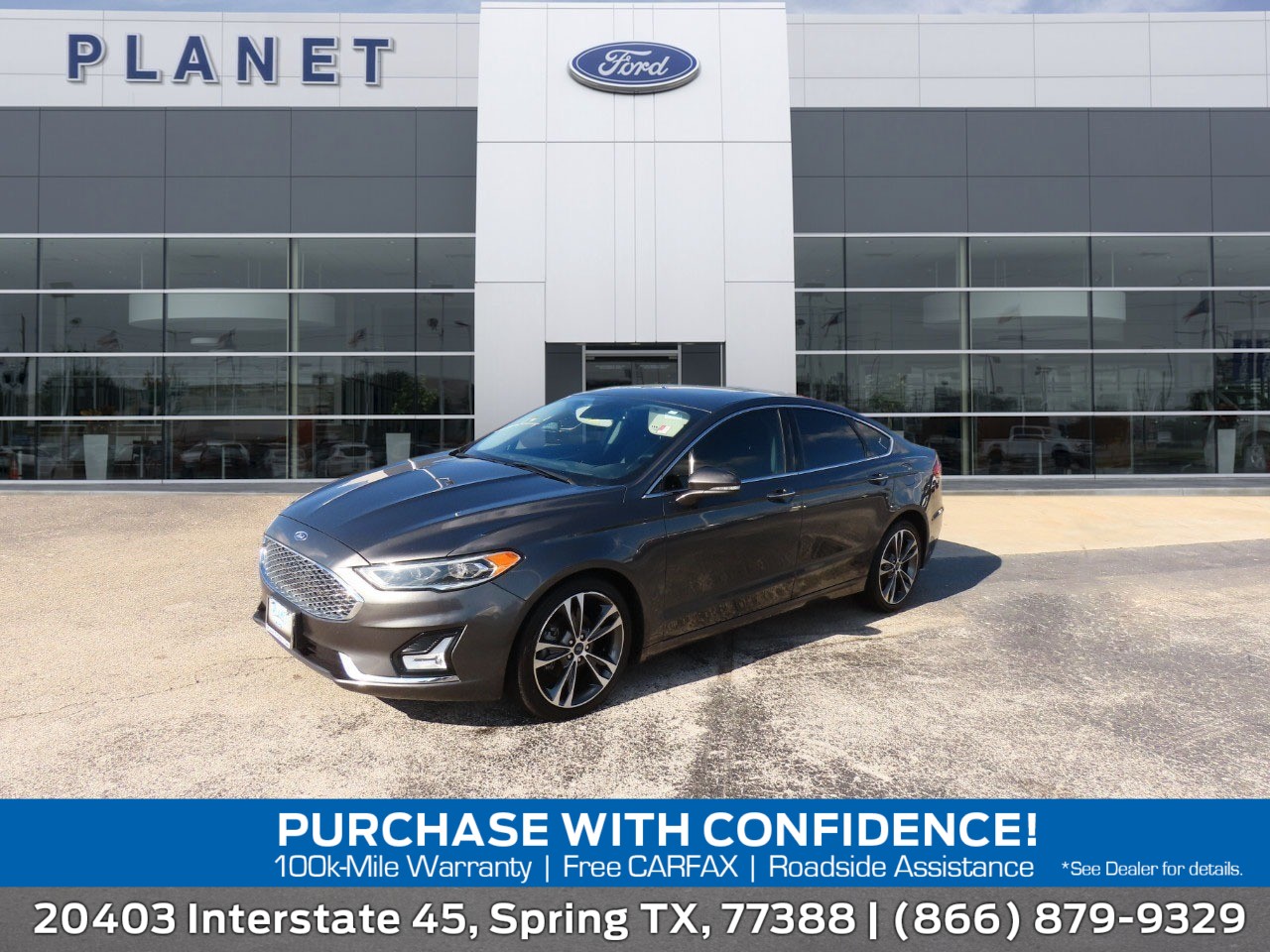 used 2019 Ford Fusion car, priced at $17,999