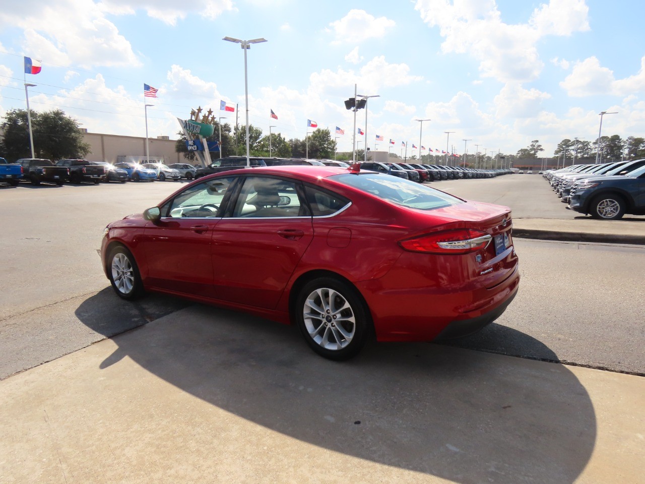 used 2020 Ford Fusion car, priced at $16,999