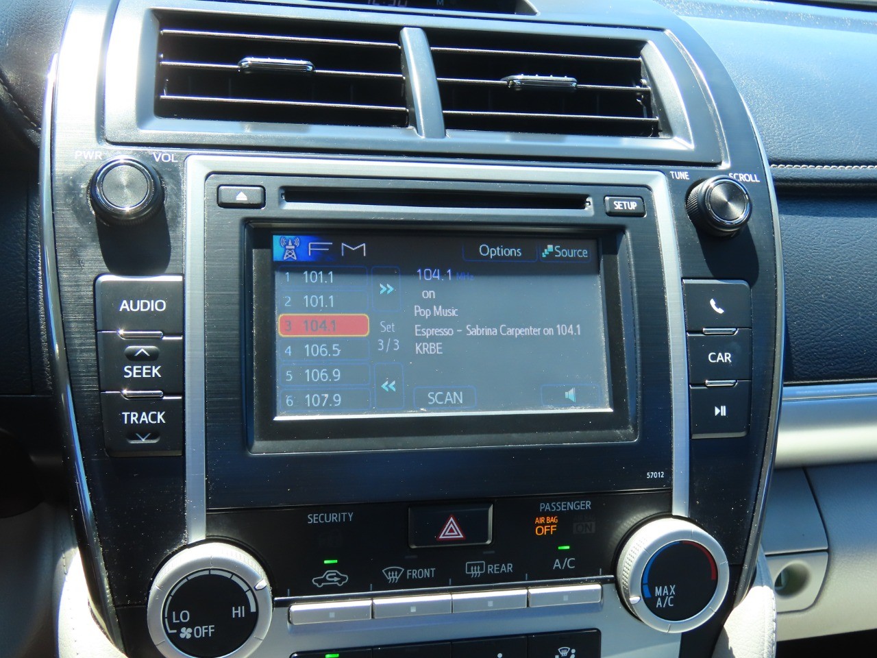 used 2012 Toyota Camry car, priced at $9,999