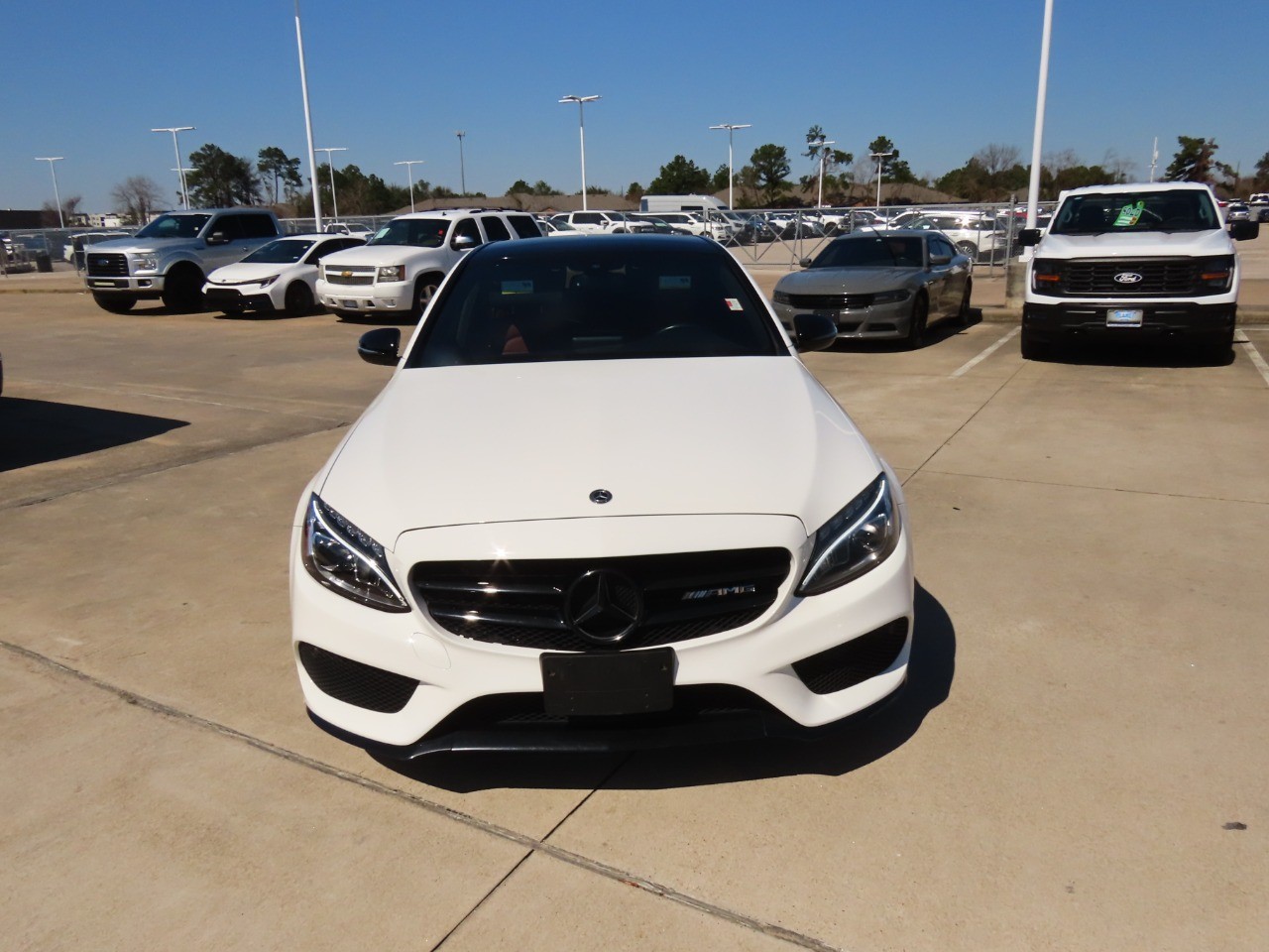 used 2018 Mercedes-Benz C-Class car, priced at $17,999