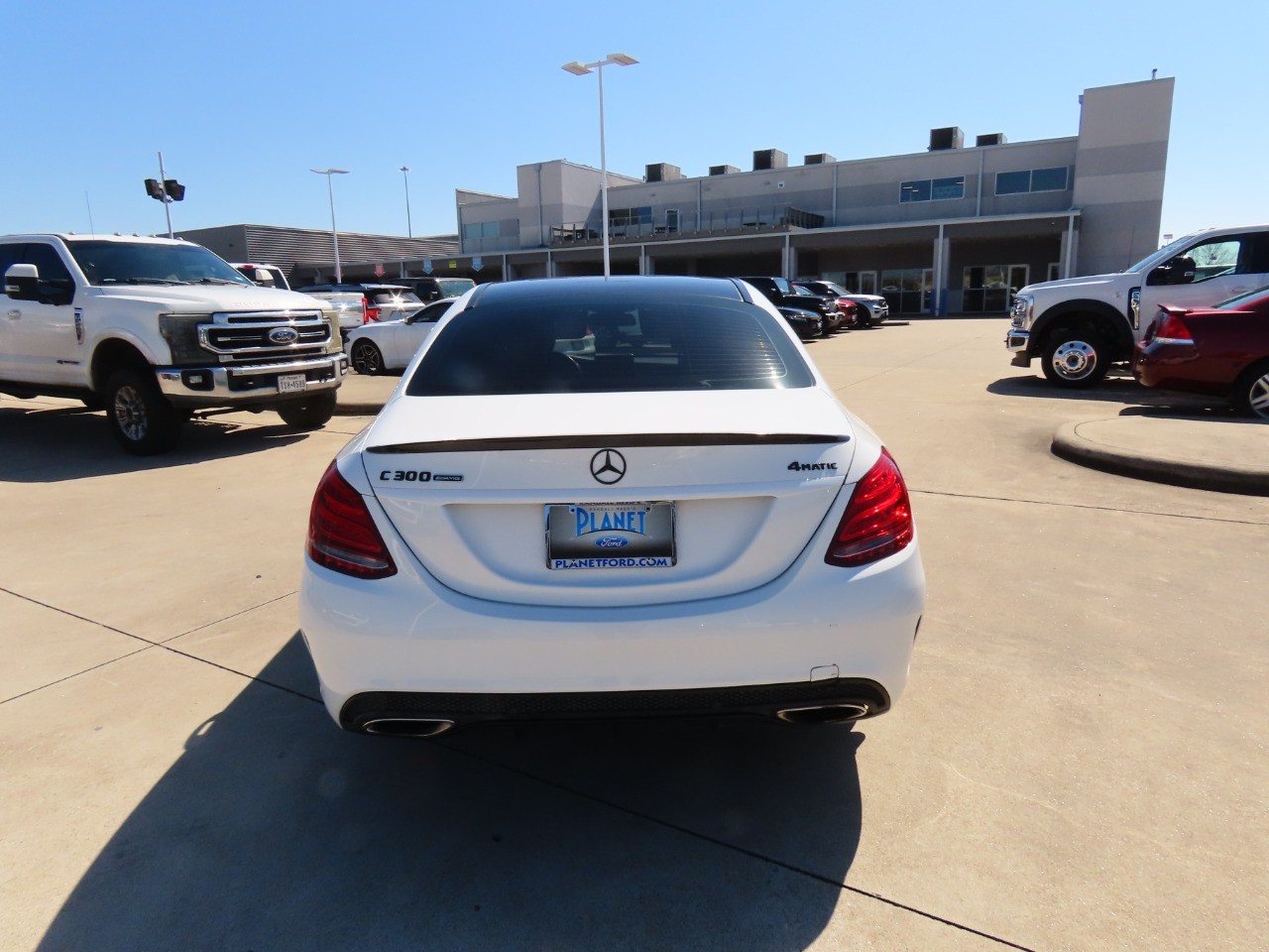 used 2018 Mercedes-Benz C-Class car, priced at $17,999