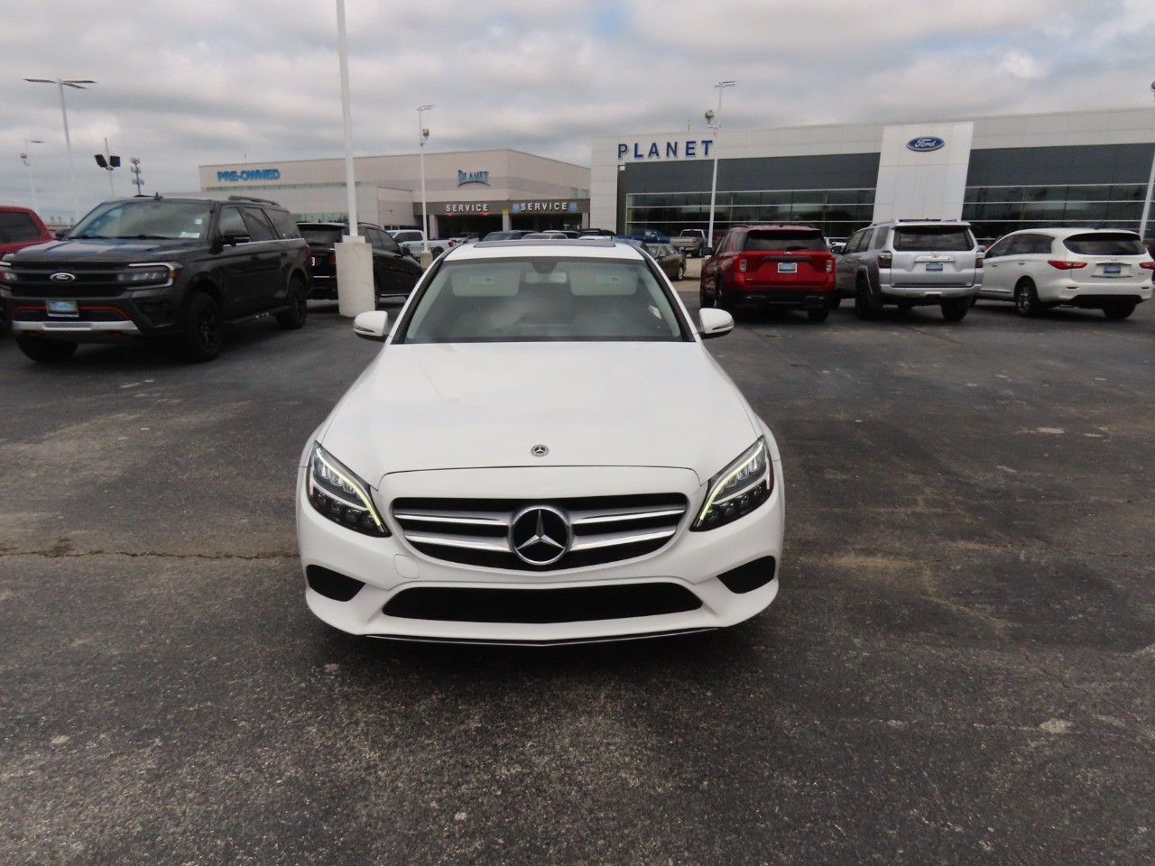 used 2020 Mercedes-Benz C-Class car, priced at $24,999