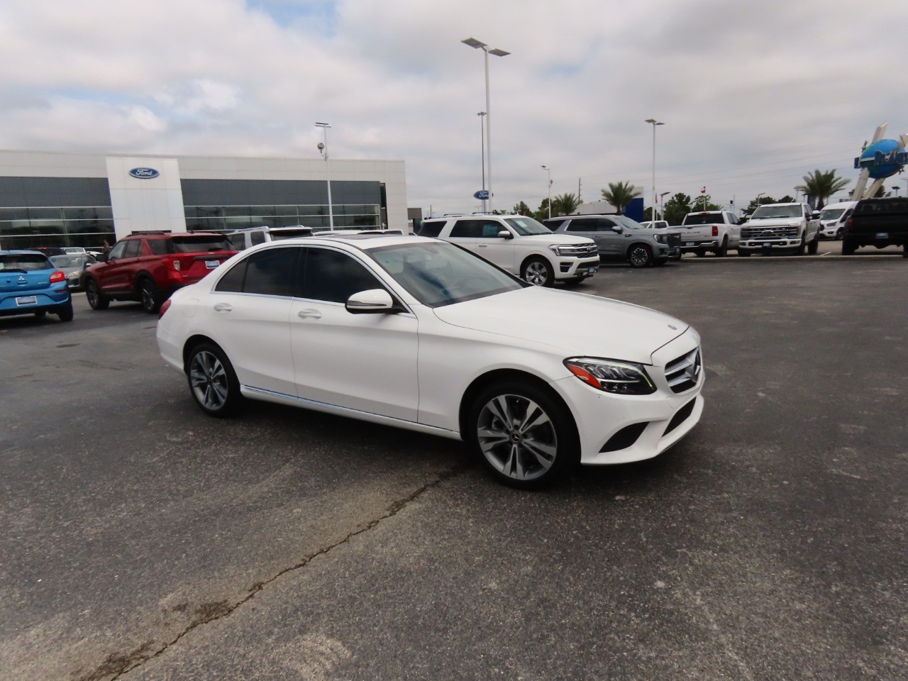 used 2020 Mercedes-Benz C-Class car, priced at $24,999