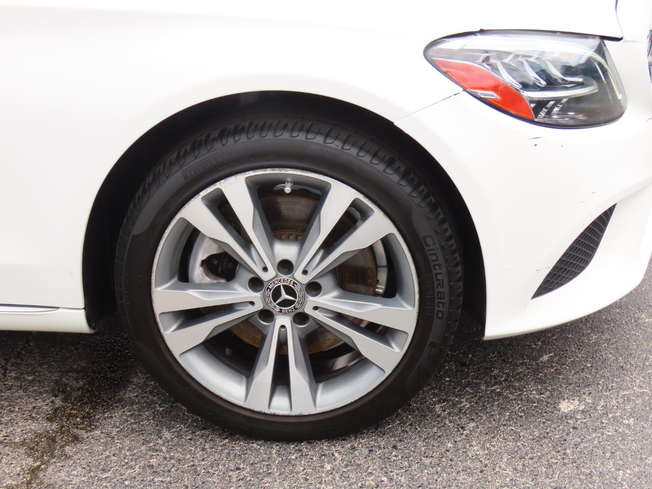 used 2020 Mercedes-Benz C-Class car, priced at $24,999