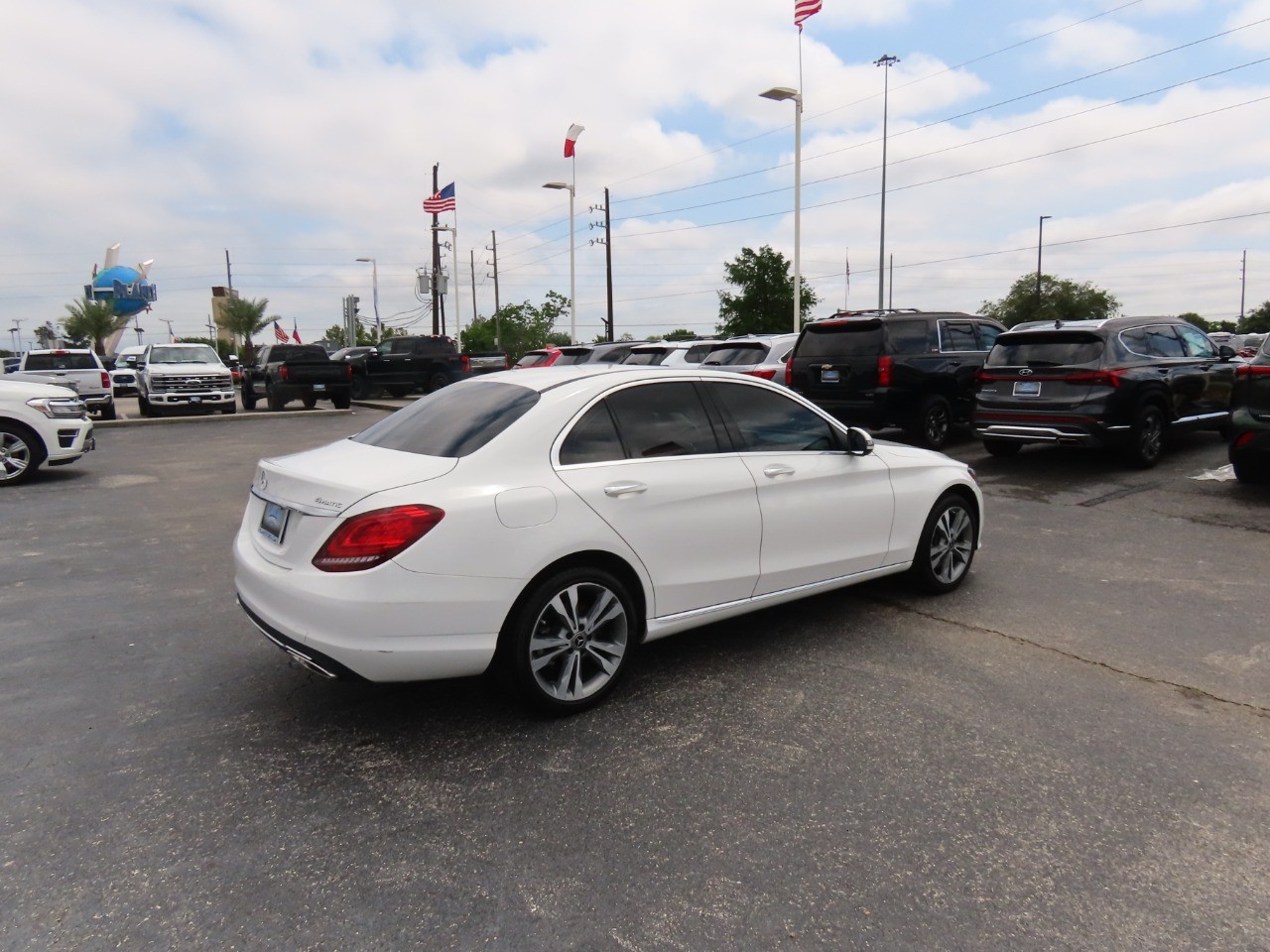 used 2020 Mercedes-Benz C-Class car, priced at $24,999