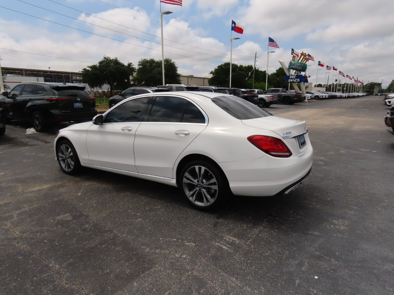used 2020 Mercedes-Benz C-Class car, priced at $24,999