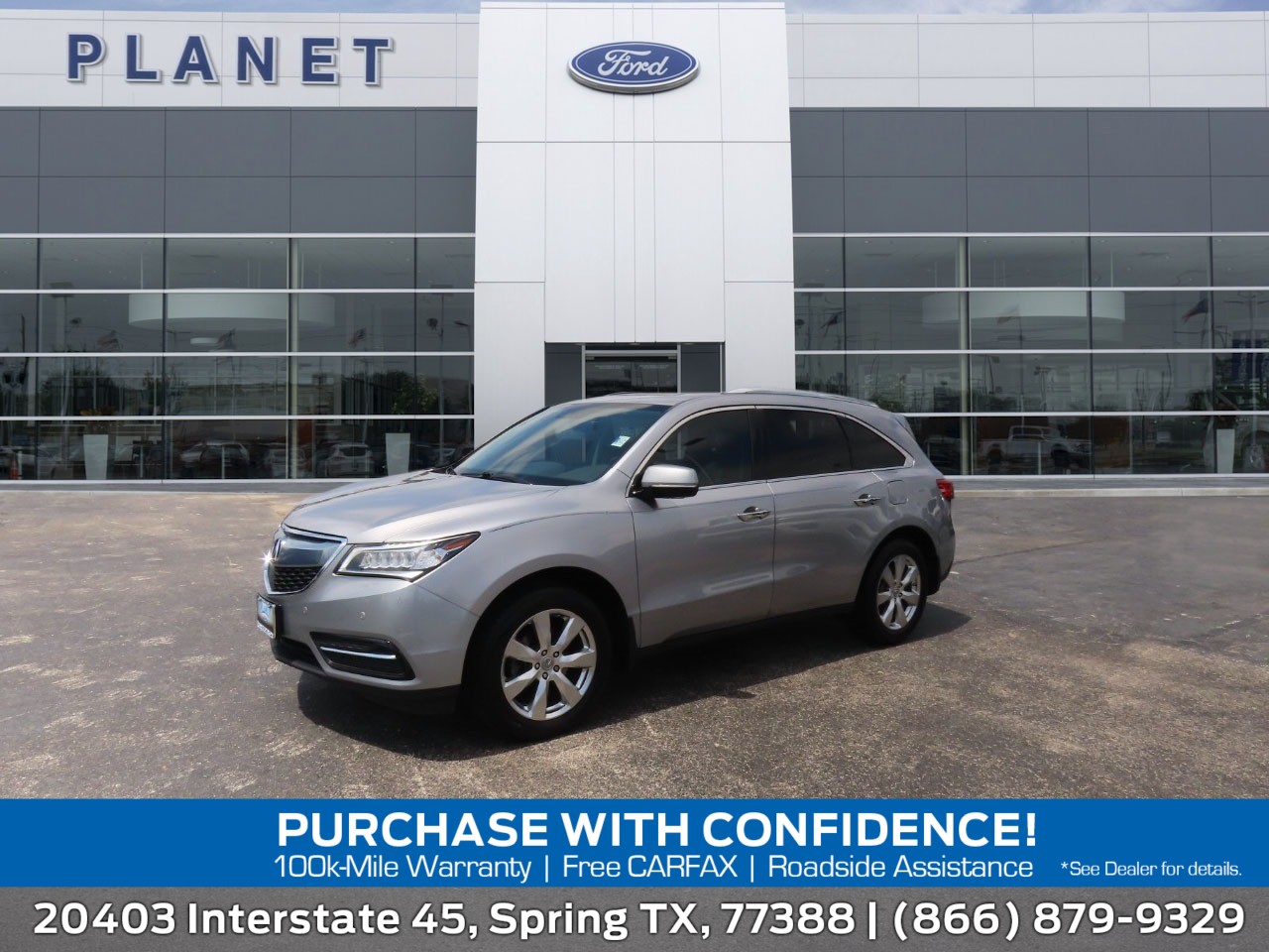 used 2016 Acura MDX car, priced at $17,999