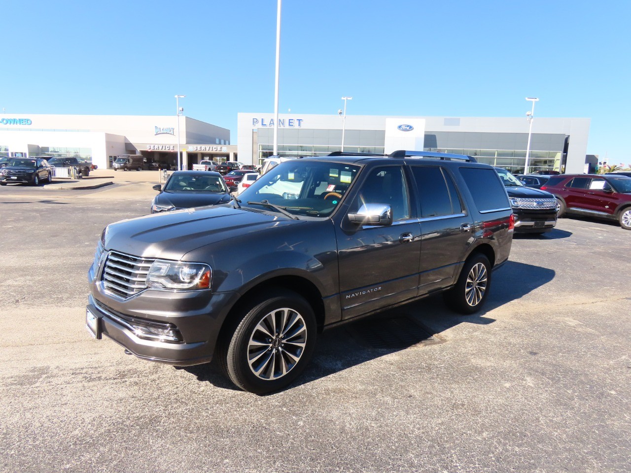 used 2017 Lincoln Navigator car, priced at $22,999