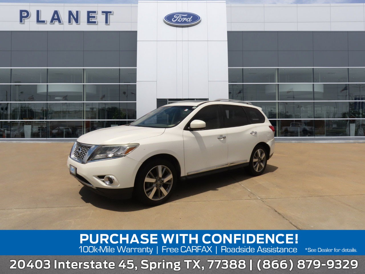 used 2014 Nissan Pathfinder car, priced at $9,999