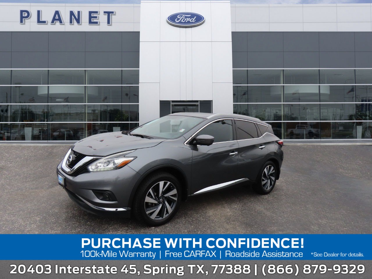 used 2018 Nissan Murano car, priced at $15,999