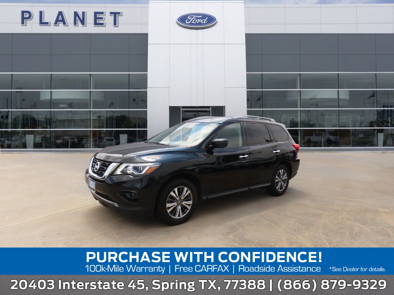 used 2020 Nissan Pathfinder car, priced at $18,999