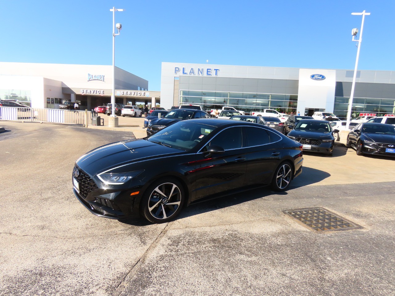 used 2021 Hyundai Sonata car, priced at $18,999