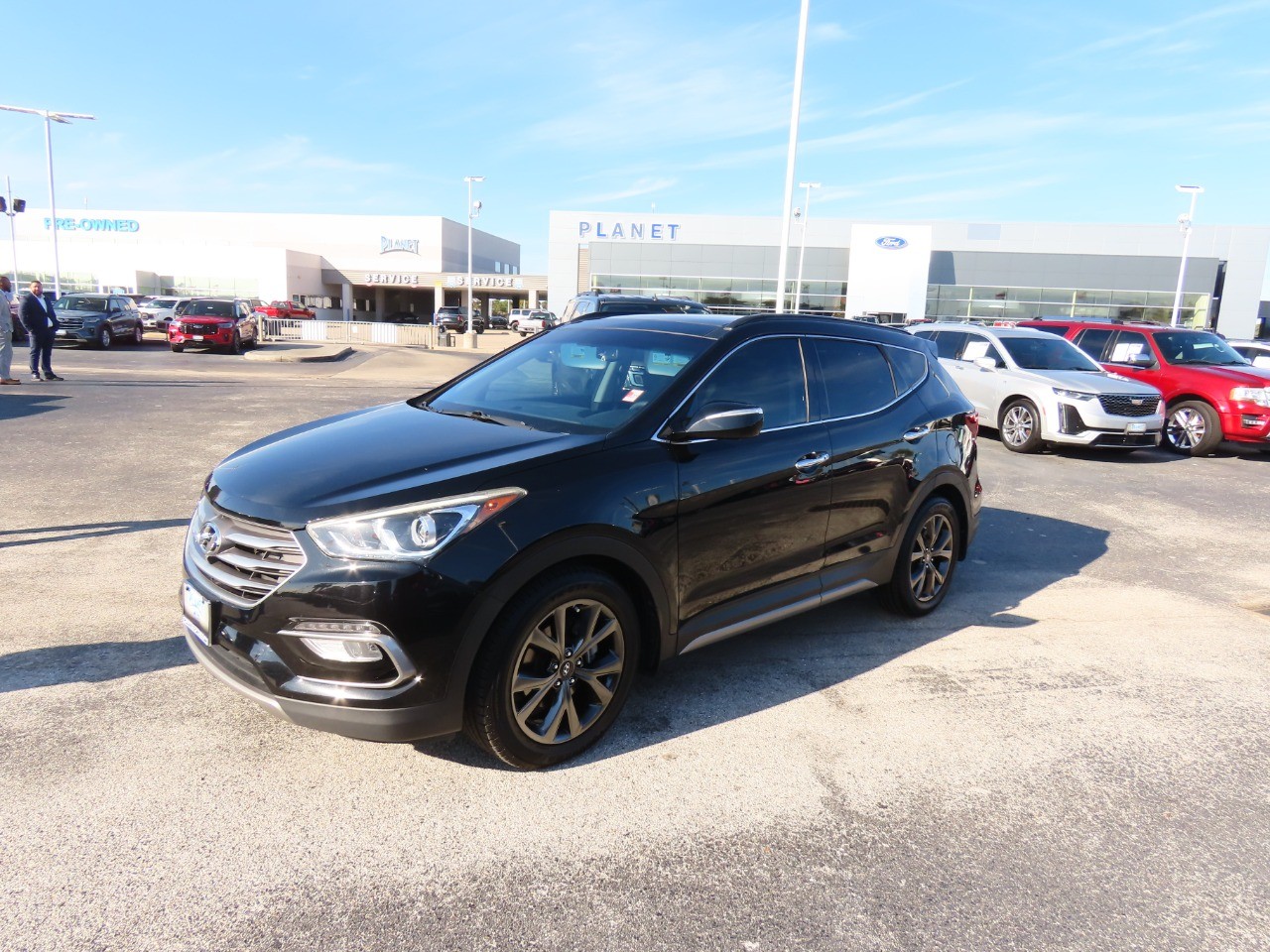 used 2017 Hyundai Santa Fe Sport car, priced at $15,999