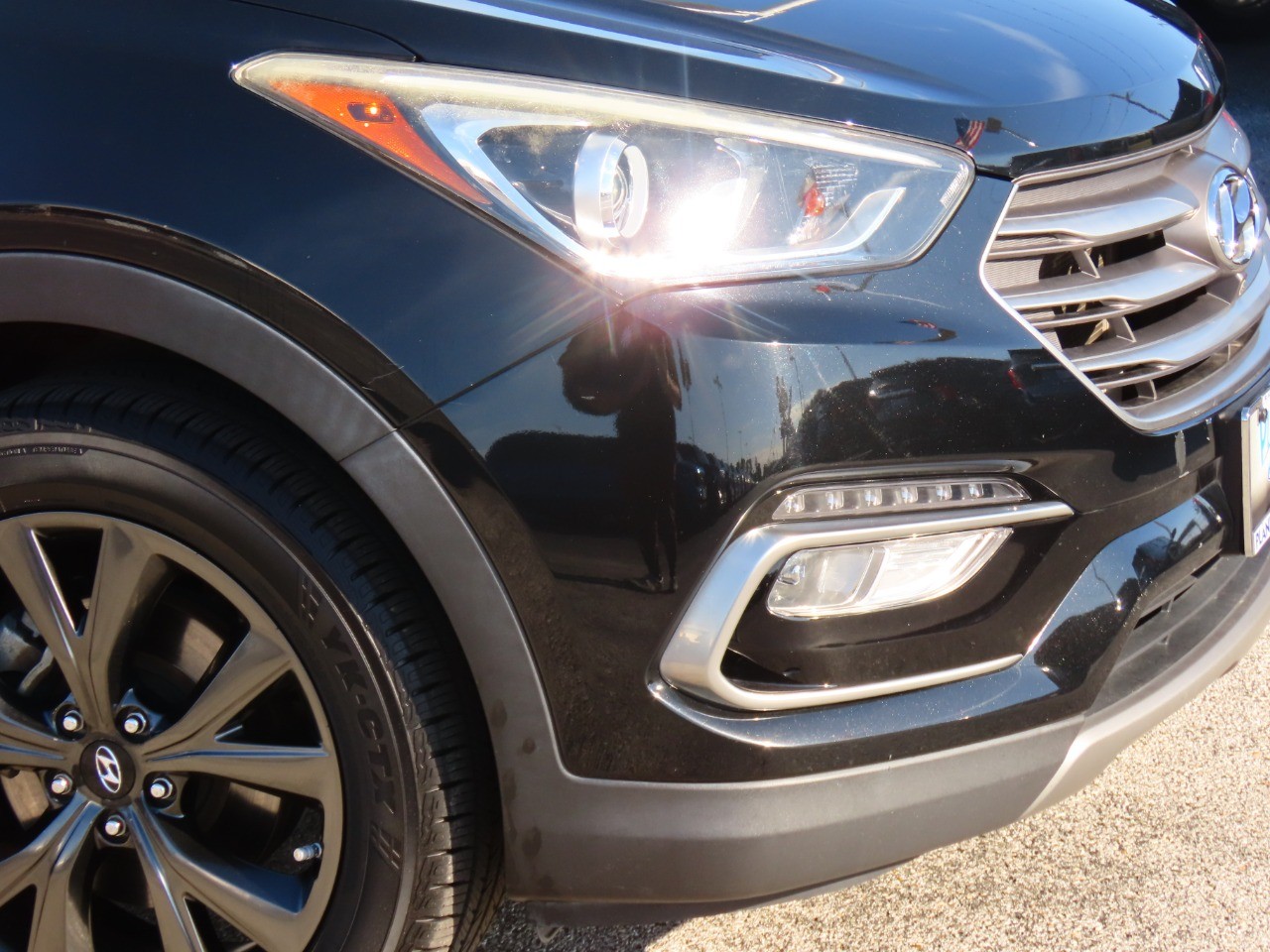 used 2017 Hyundai Santa Fe Sport car, priced at $15,999