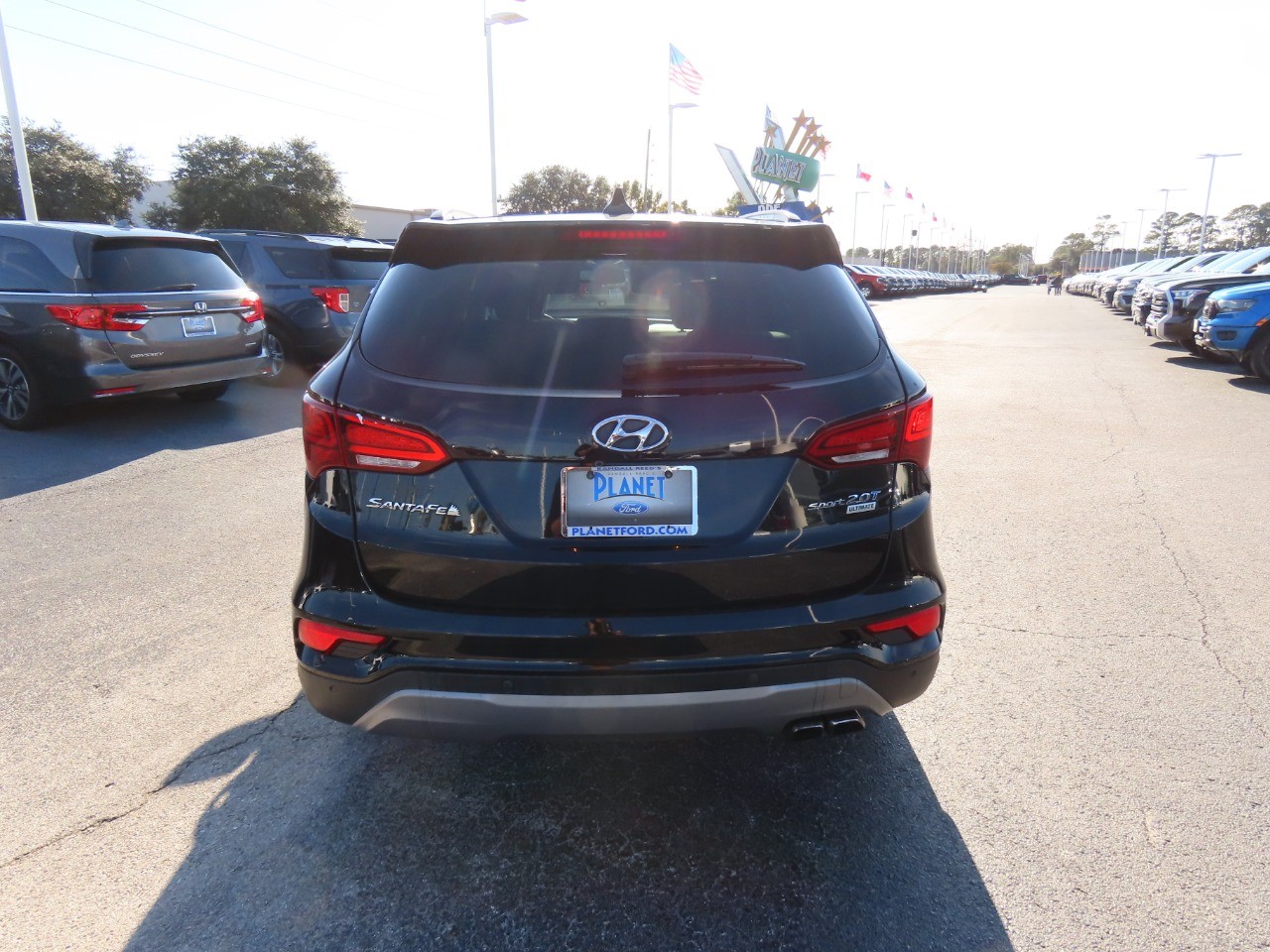 used 2017 Hyundai Santa Fe Sport car, priced at $15,999