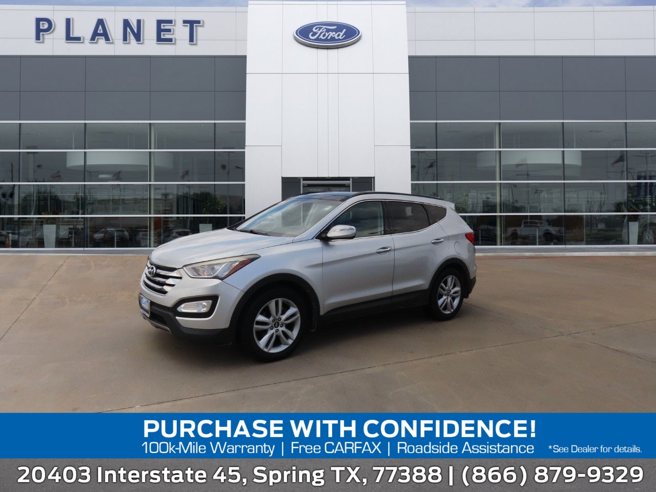 used 2015 Hyundai Santa Fe Sport car, priced at $11,999