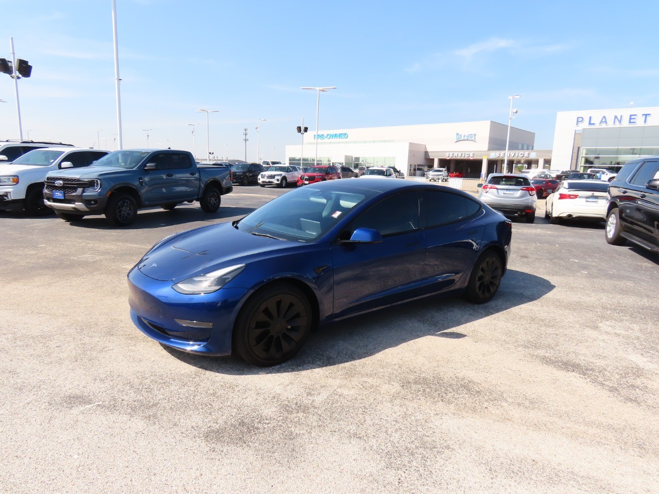 used 2023 Tesla Model 3 car, priced at $26,999