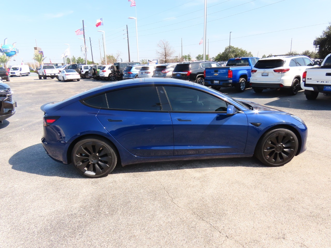 used 2023 Tesla Model 3 car, priced at $26,999