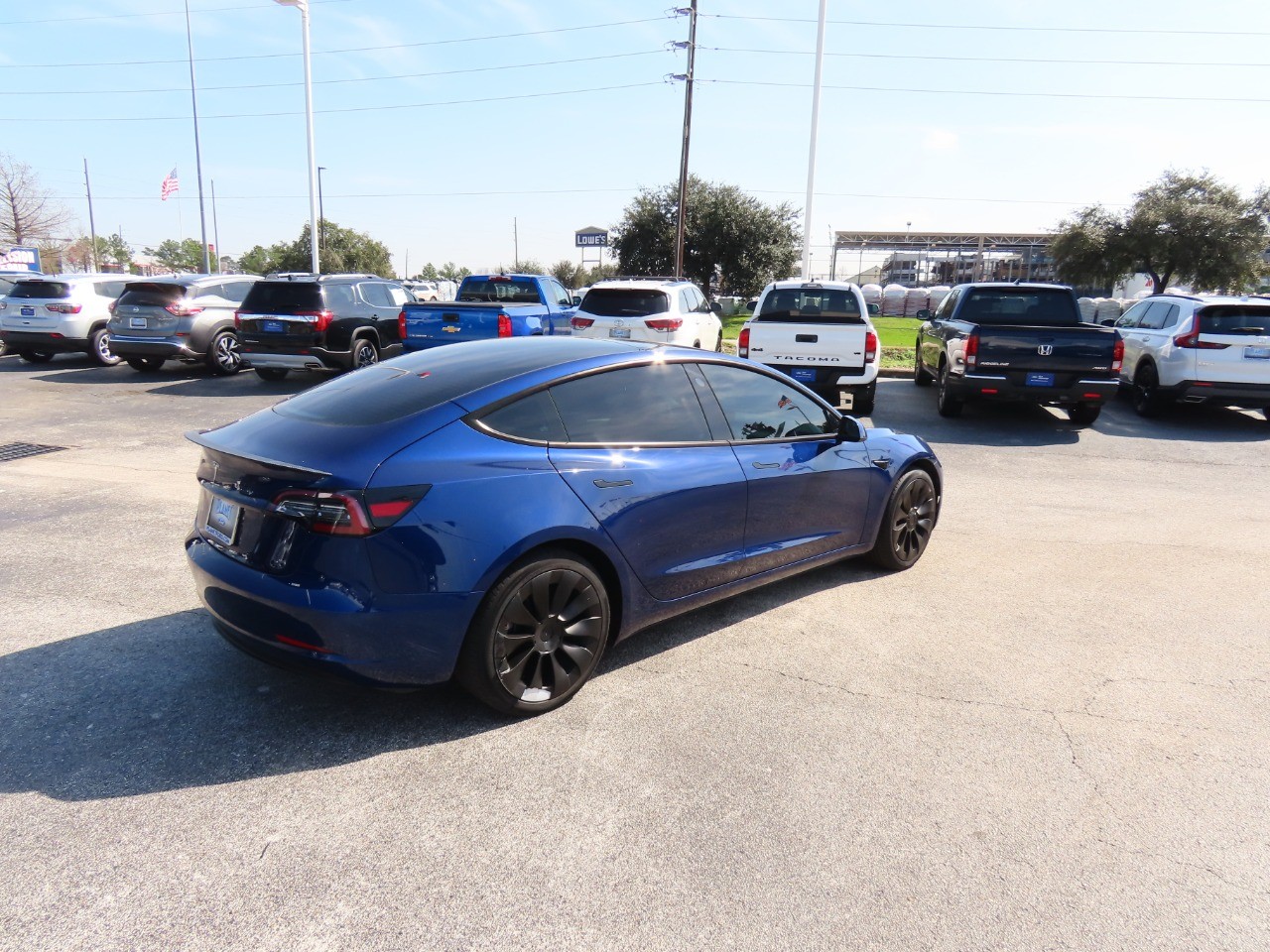 used 2023 Tesla Model 3 car, priced at $26,999