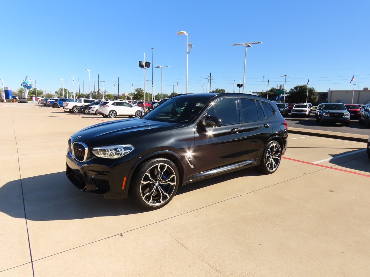 used 2020 BMW X3 M car, priced at $42,999