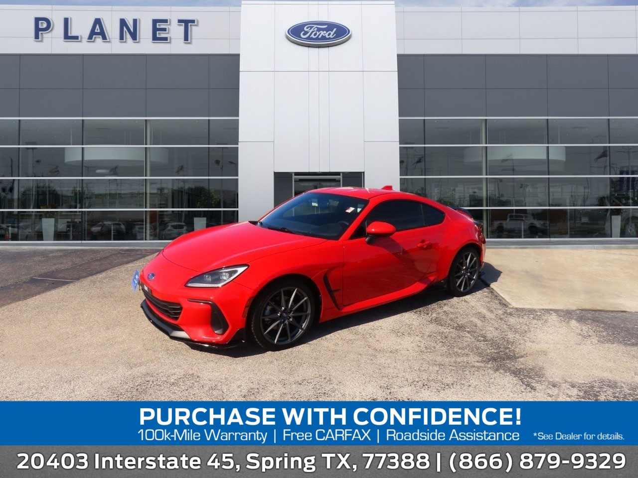 used 2023 Subaru BRZ car, priced at $26,999