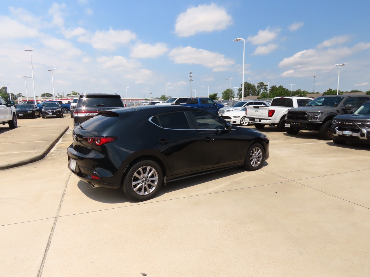 used 2022 Mazda Mazda3 Hatchback car, priced at $18,999