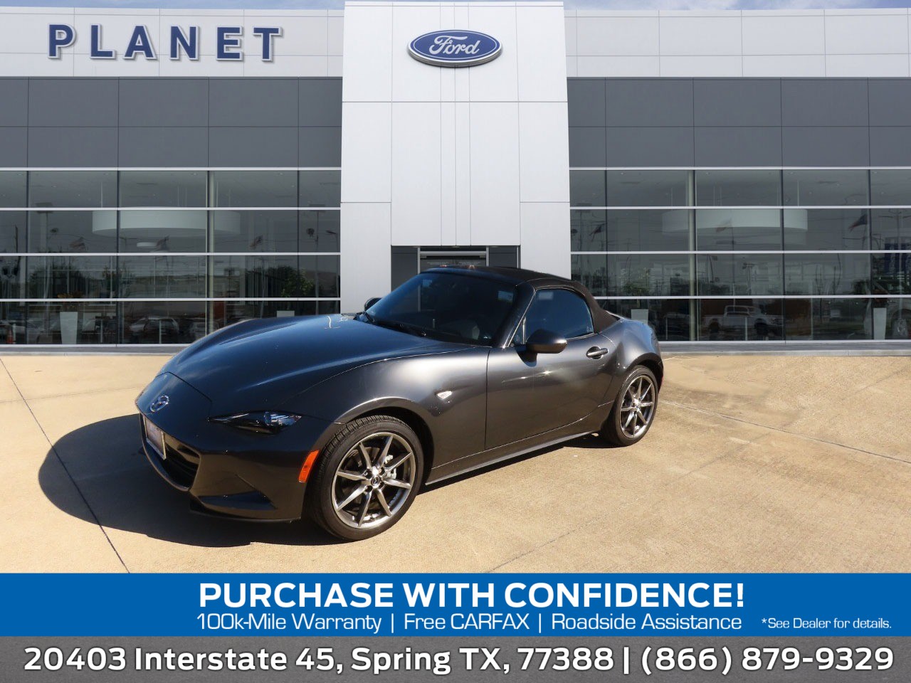 used 2022 Mazda MX-5 Miata car, priced at $24,999