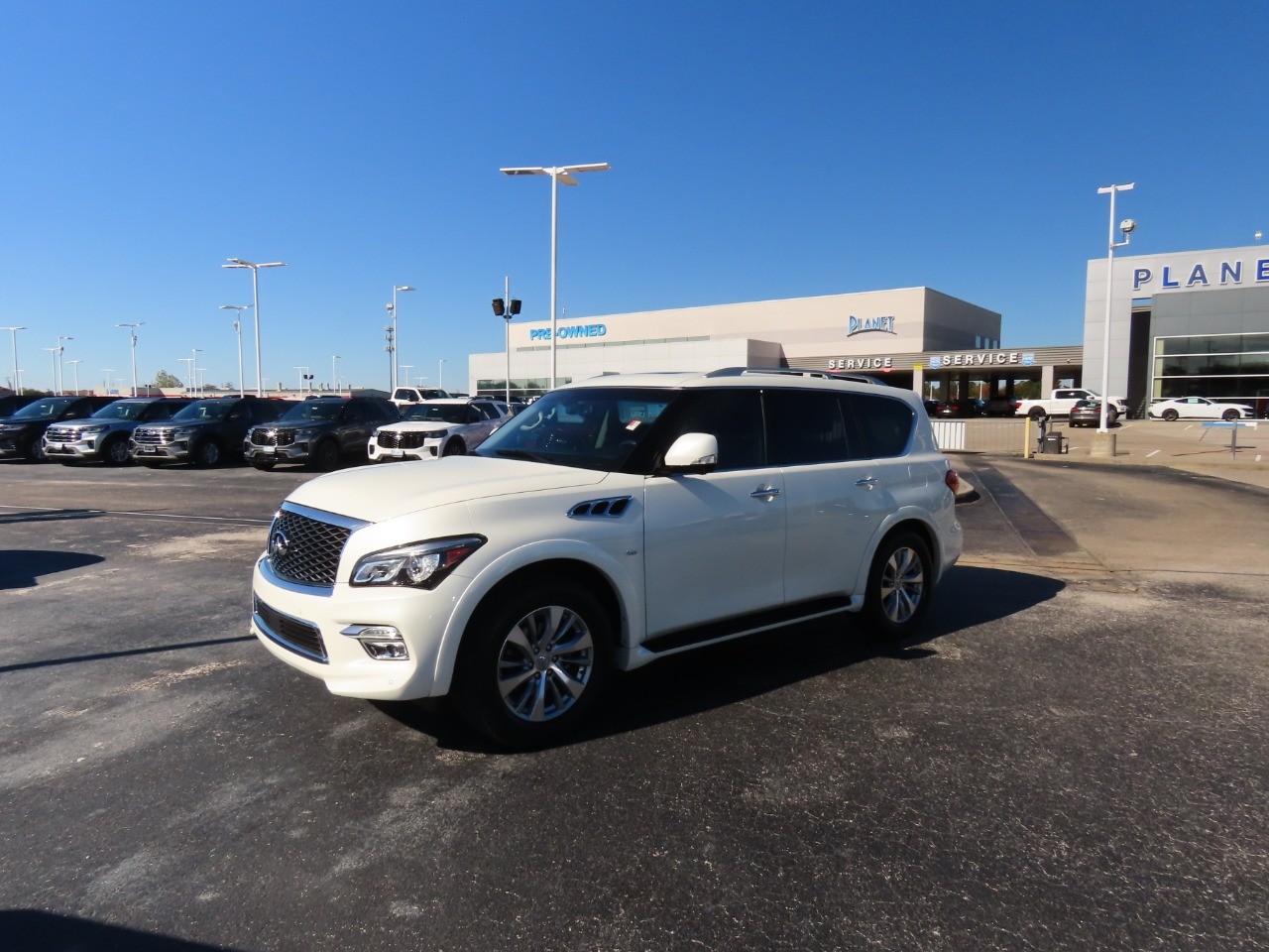 used 2015 INFINITI QX80 car, priced at $22,999