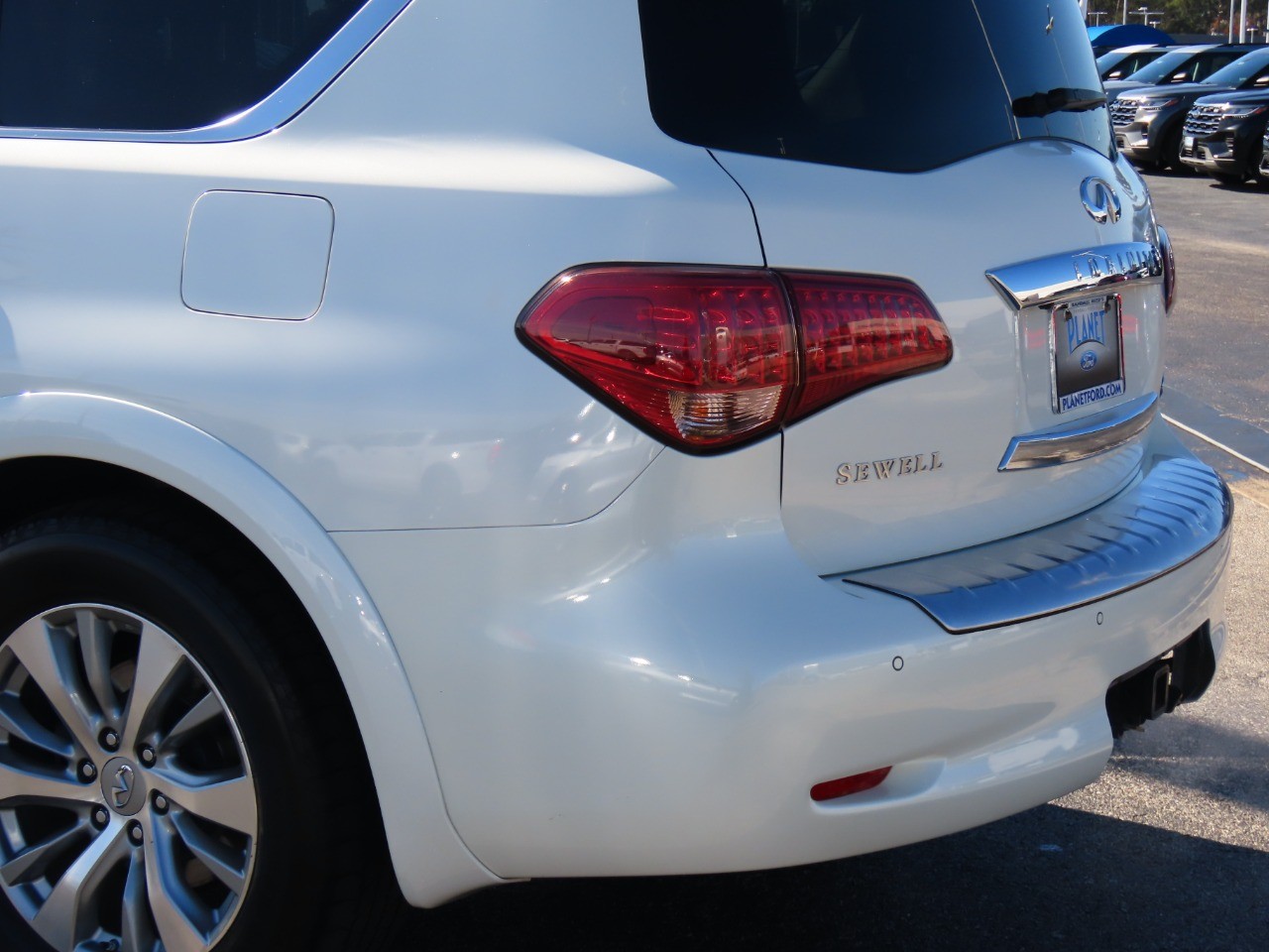 used 2015 INFINITI QX80 car, priced at $22,999