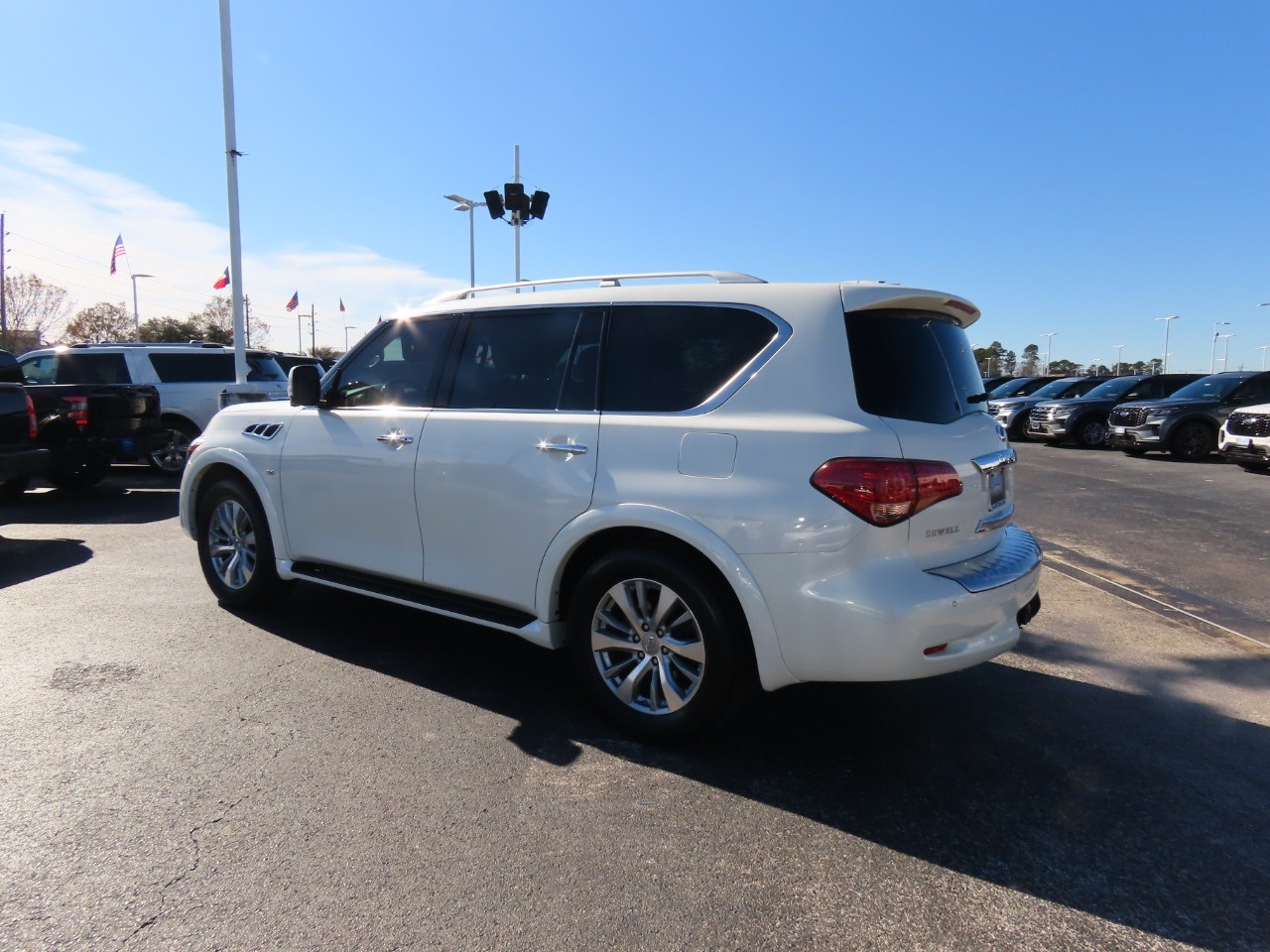 used 2015 INFINITI QX80 car, priced at $22,999