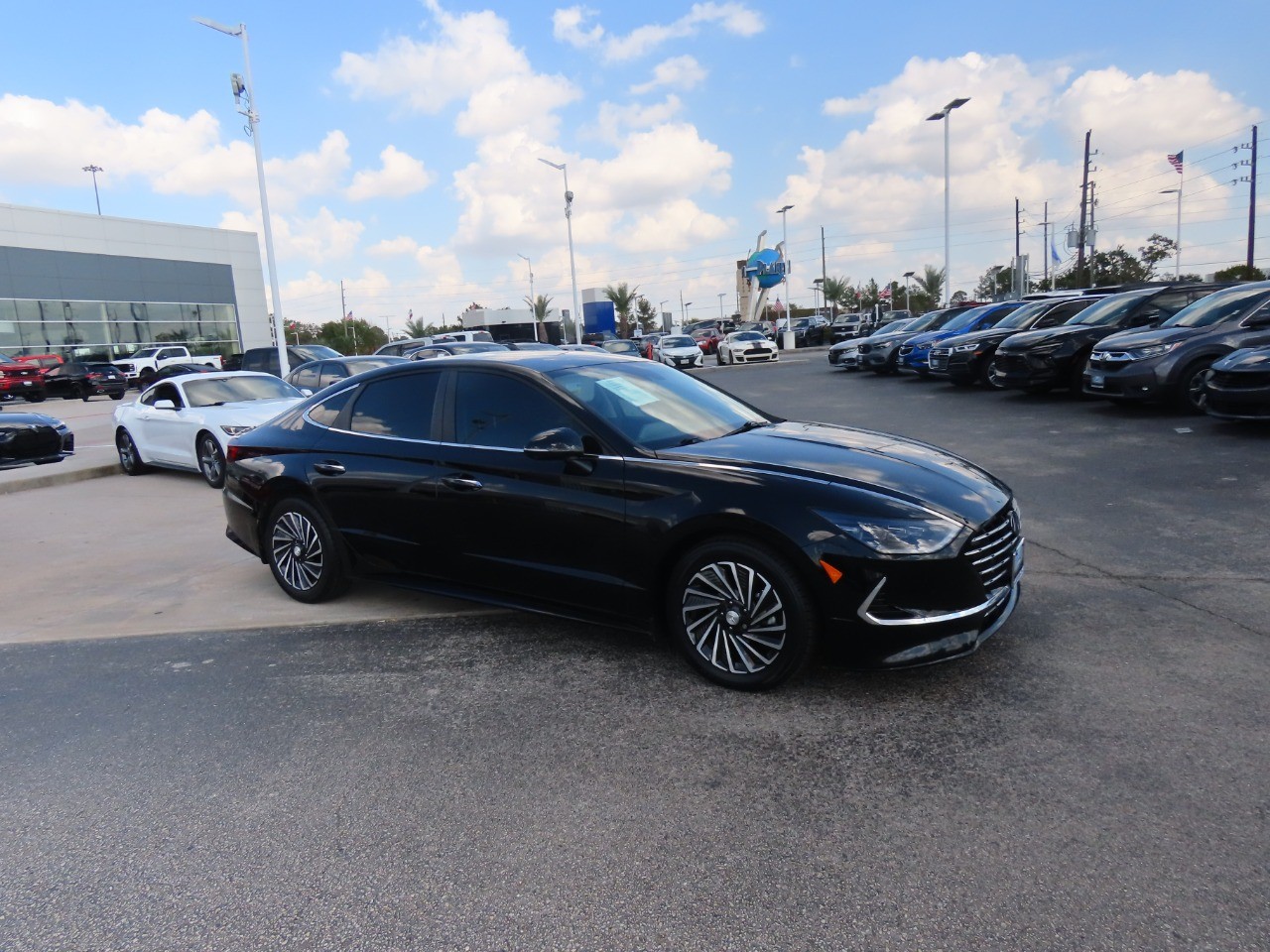 used 2021 Hyundai Sonata Hybrid car, priced at $23,999