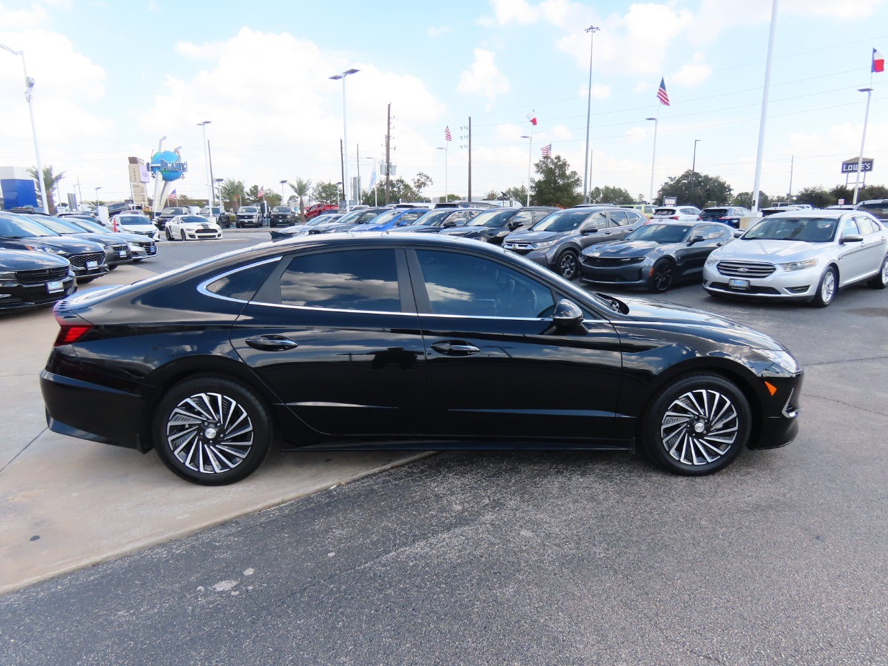 used 2021 Hyundai Sonata Hybrid car, priced at $23,999