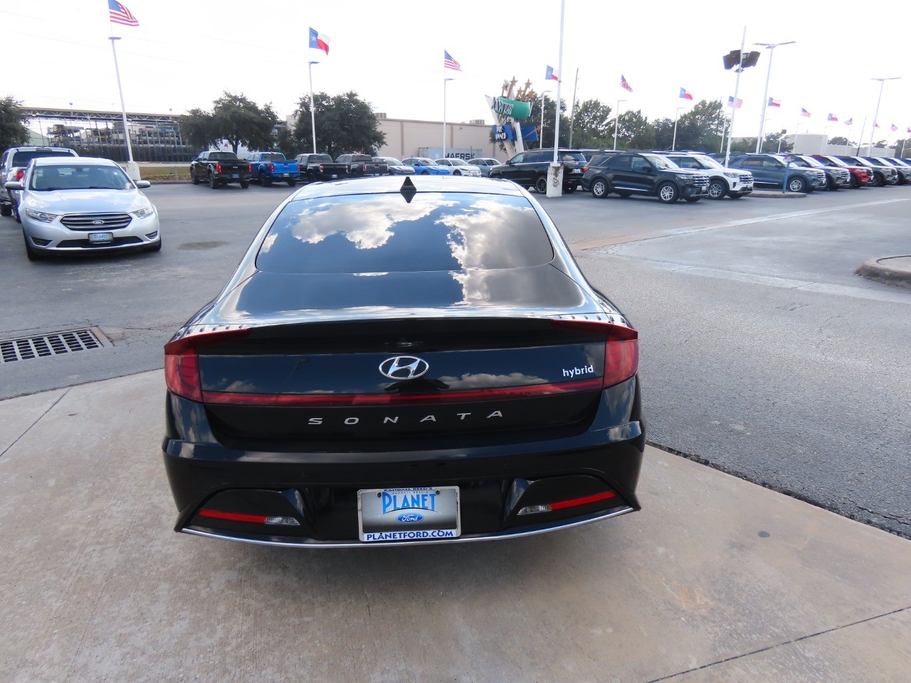 used 2021 Hyundai Sonata Hybrid car, priced at $23,999