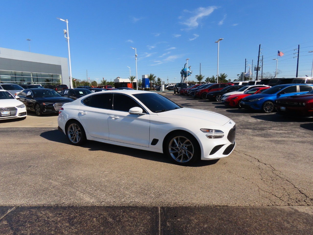 used 2022 Genesis G70 car, priced at $21,999