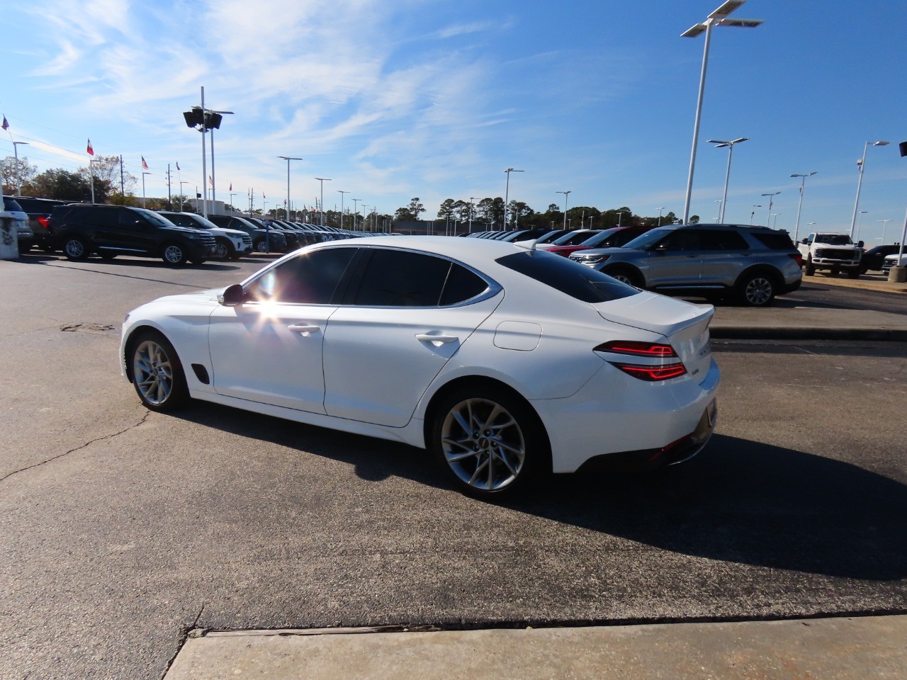 used 2022 Genesis G70 car, priced at $21,999