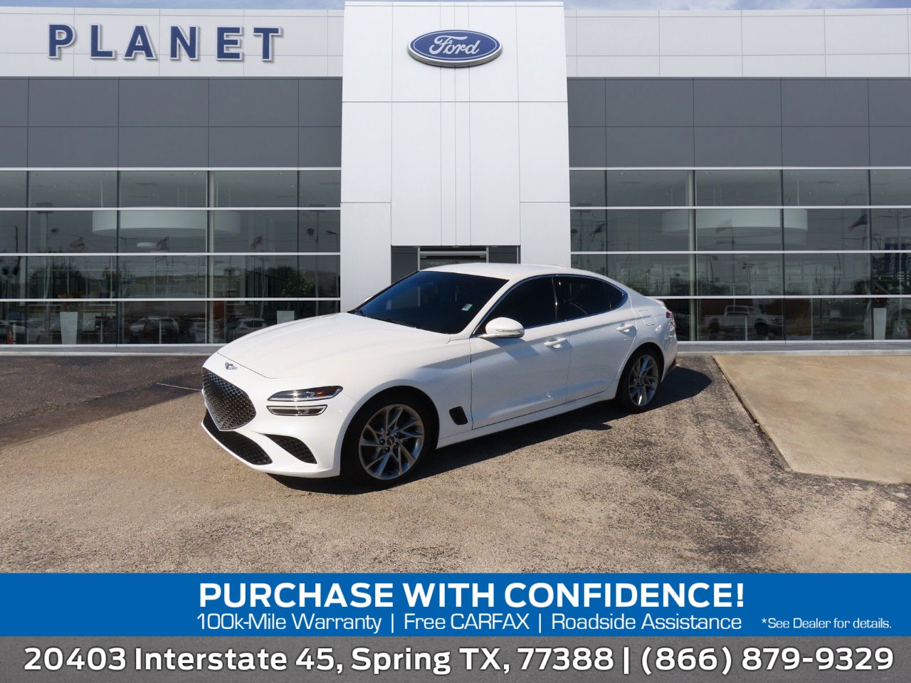 used 2022 Genesis G70 car, priced at $21,999