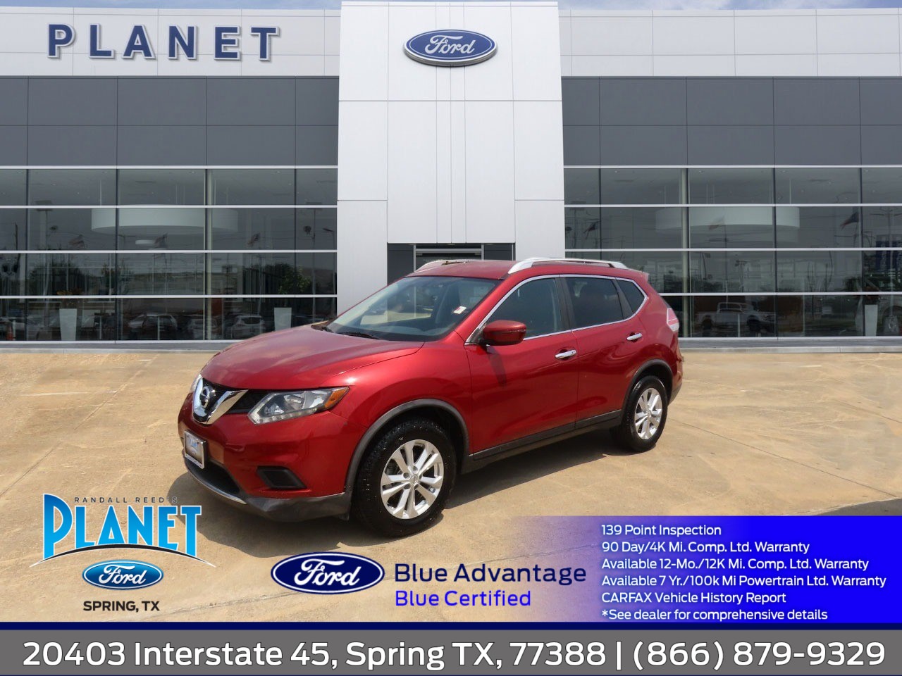 used 2016 Nissan Rogue car, priced at $13,999