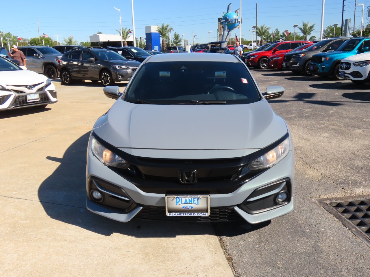 used 2021 Honda Civic Hatchback car, priced at $22,999