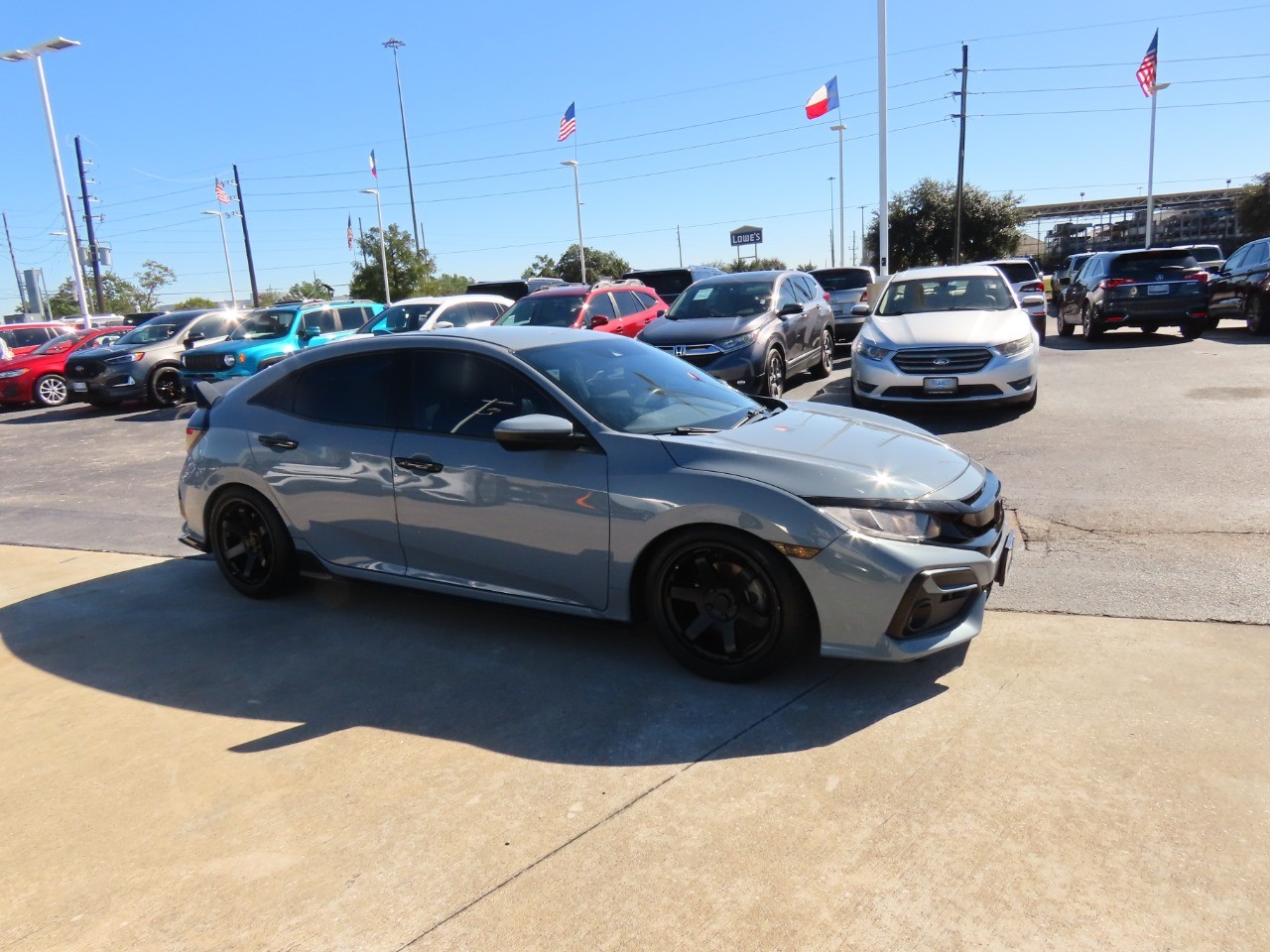 used 2021 Honda Civic Hatchback car, priced at $22,999