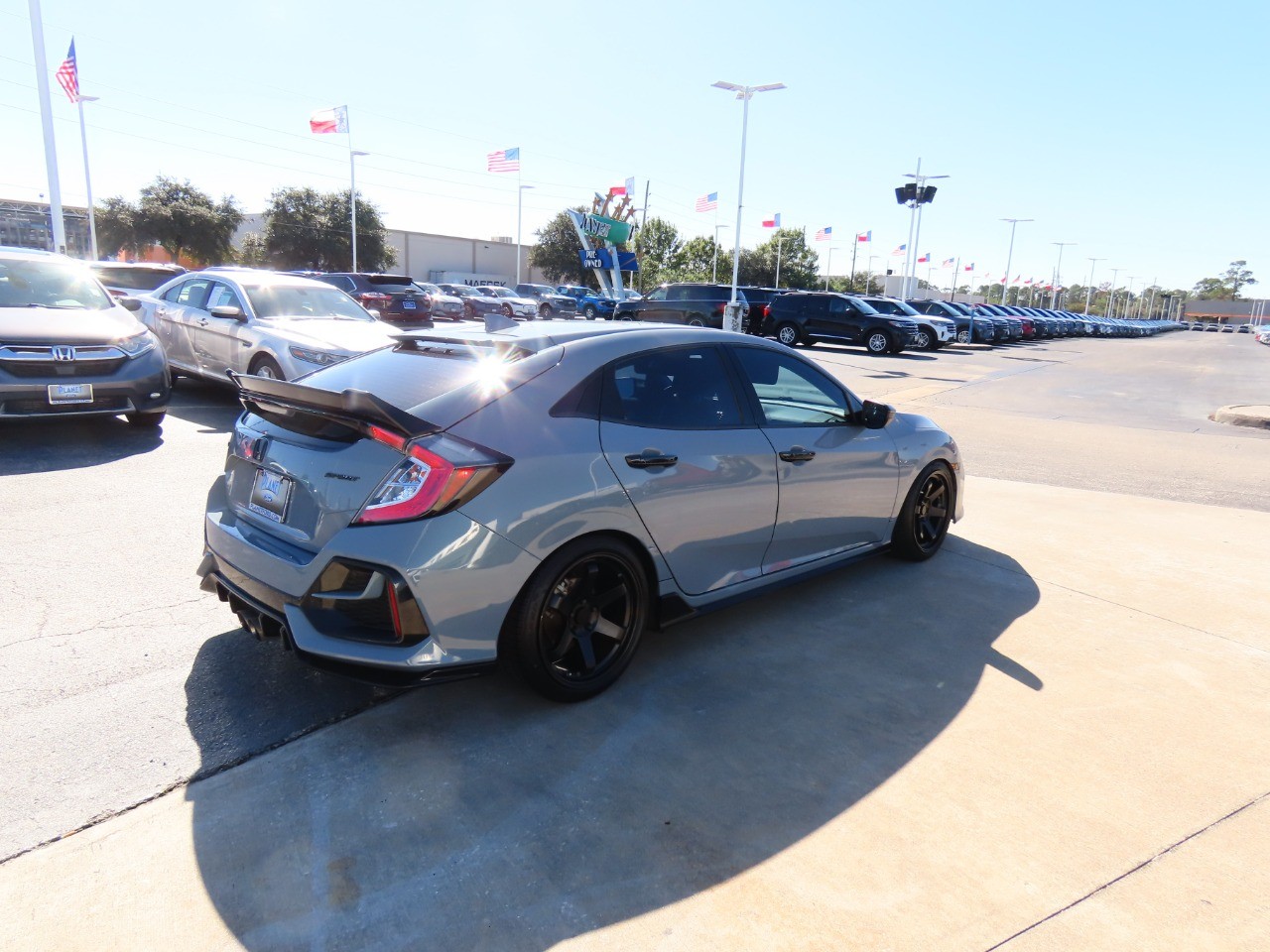 used 2021 Honda Civic Hatchback car, priced at $22,999