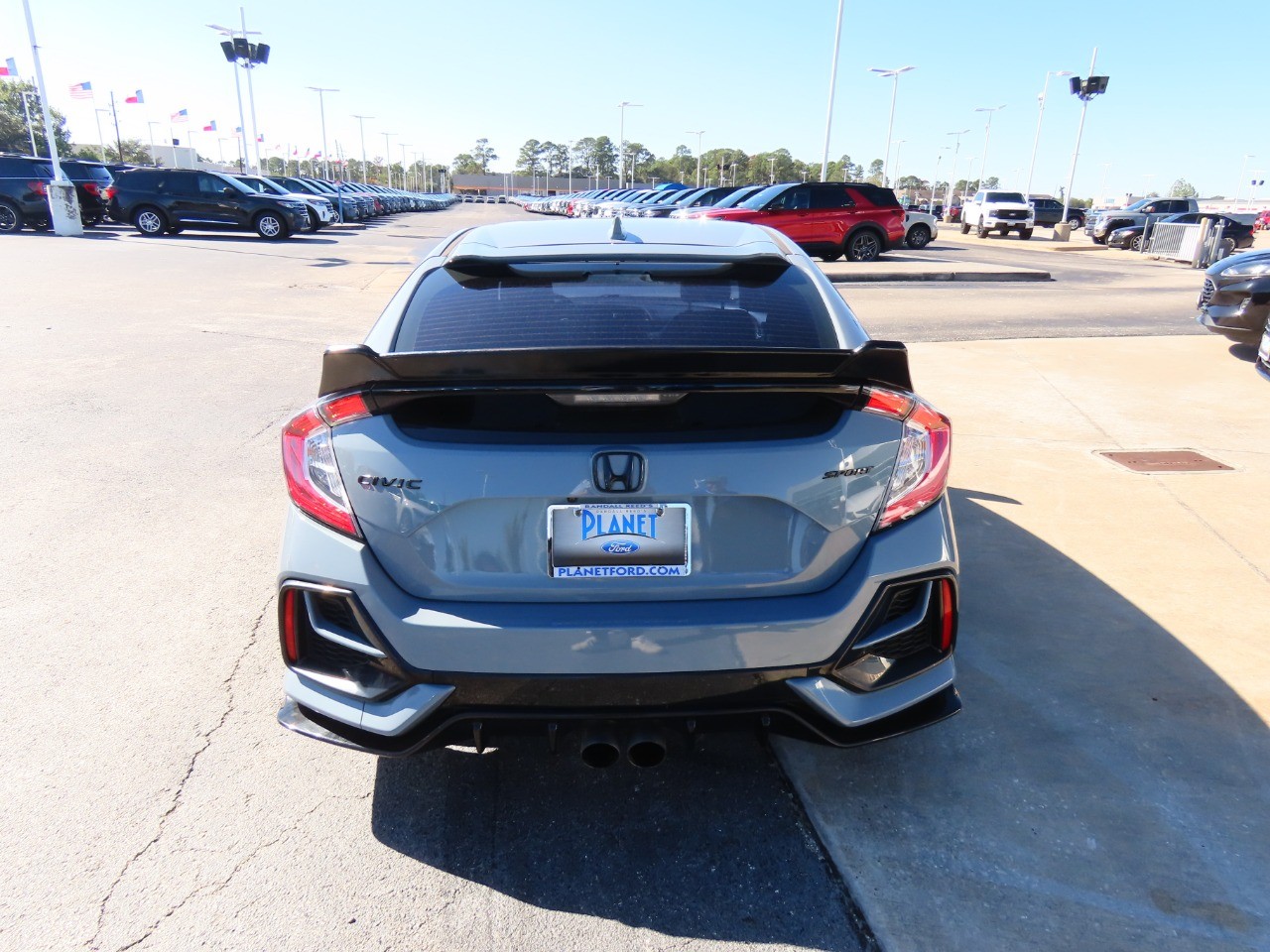 used 2021 Honda Civic Hatchback car, priced at $22,999