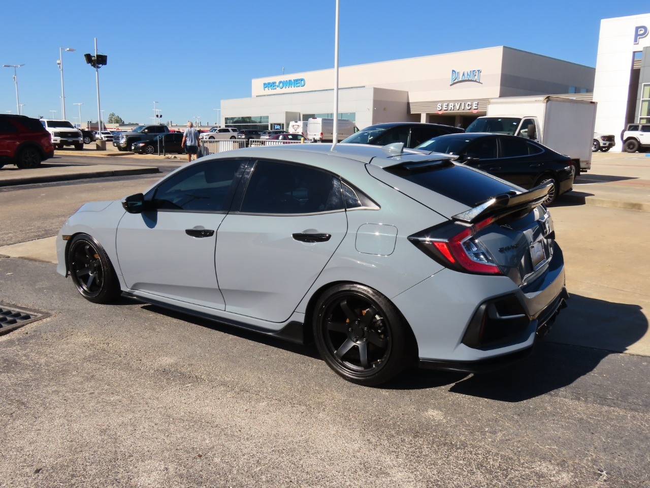 used 2021 Honda Civic Hatchback car, priced at $22,999