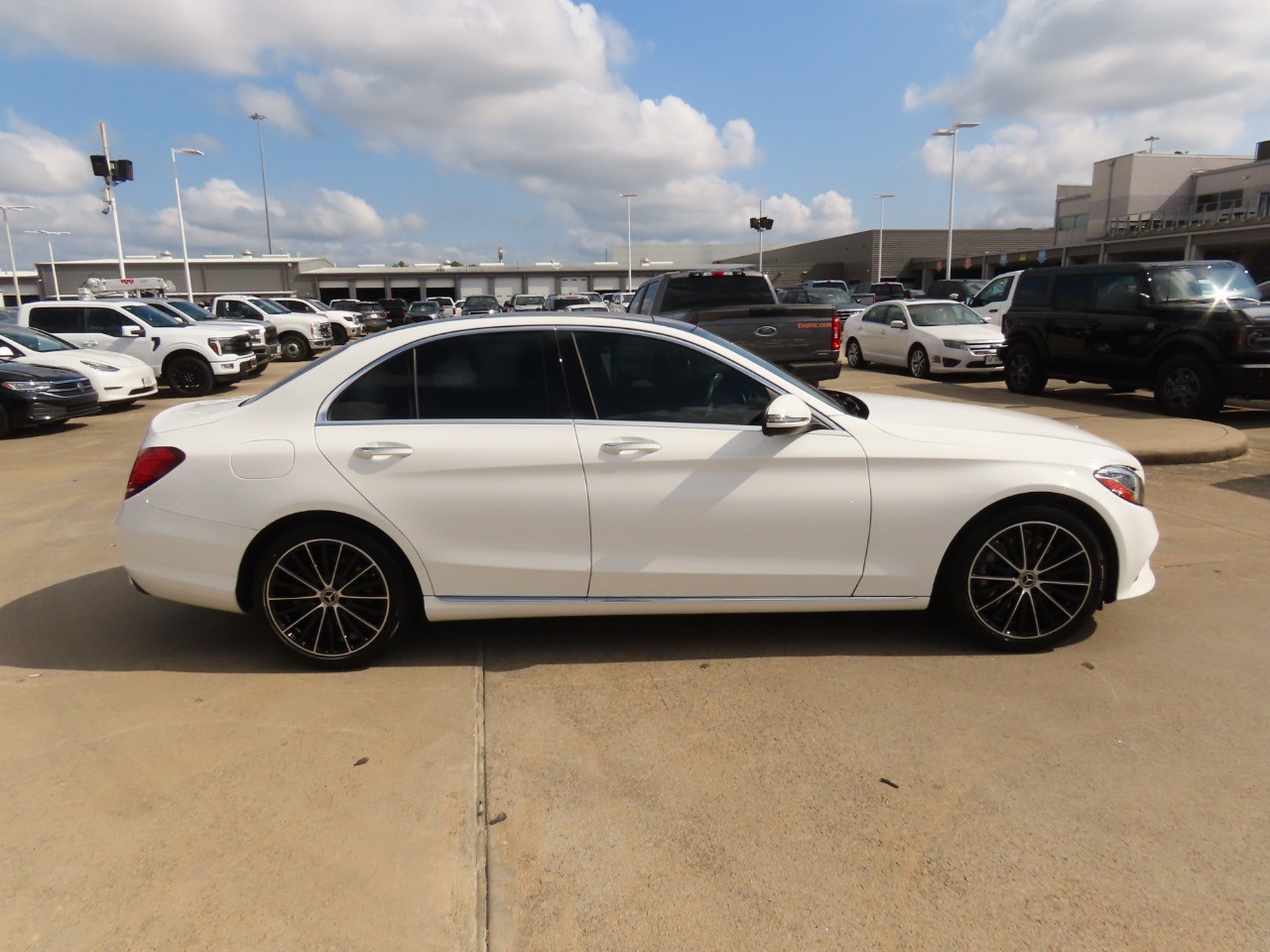 used 2021 Mercedes-Benz C-Class car, priced at $27,999