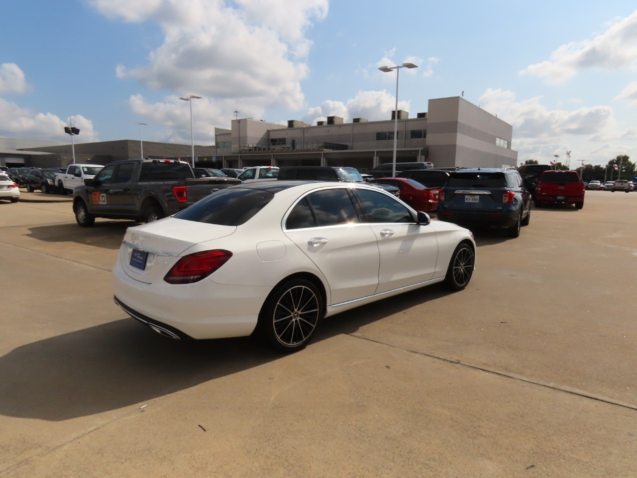 used 2021 Mercedes-Benz C-Class car, priced at $27,999