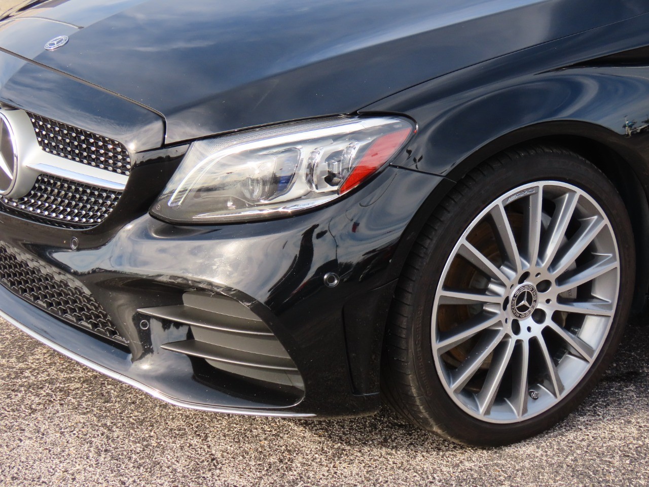 used 2020 Mercedes-Benz C-Class car, priced at $24,999