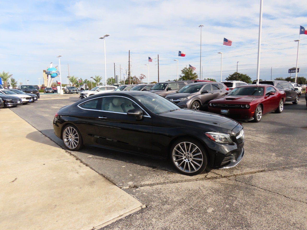 used 2020 Mercedes-Benz C-Class car, priced at $24,999