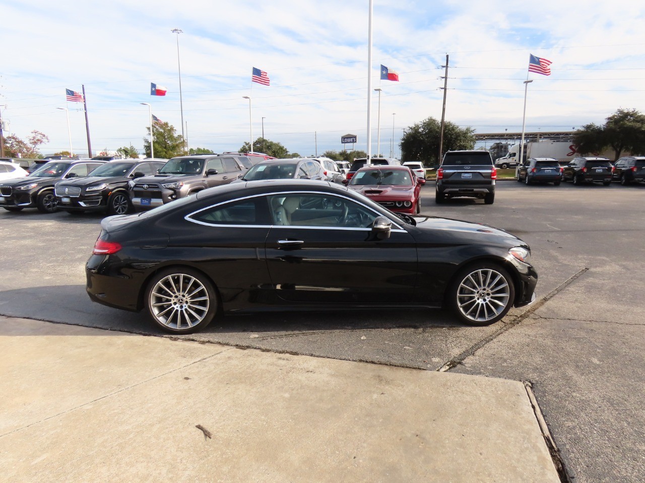 used 2020 Mercedes-Benz C-Class car, priced at $24,999