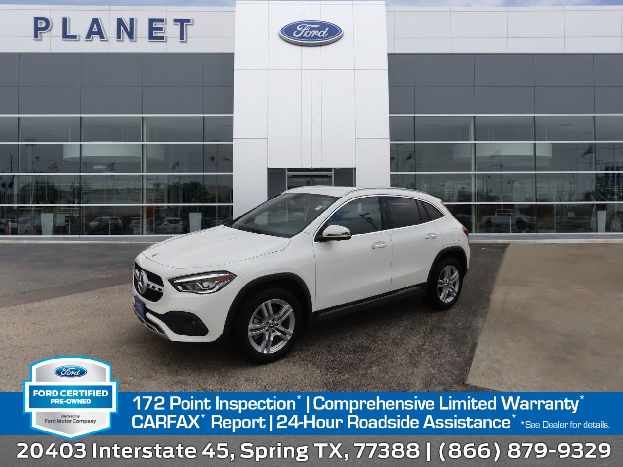 used 2021 Mercedes-Benz GLA car, priced at $28,999